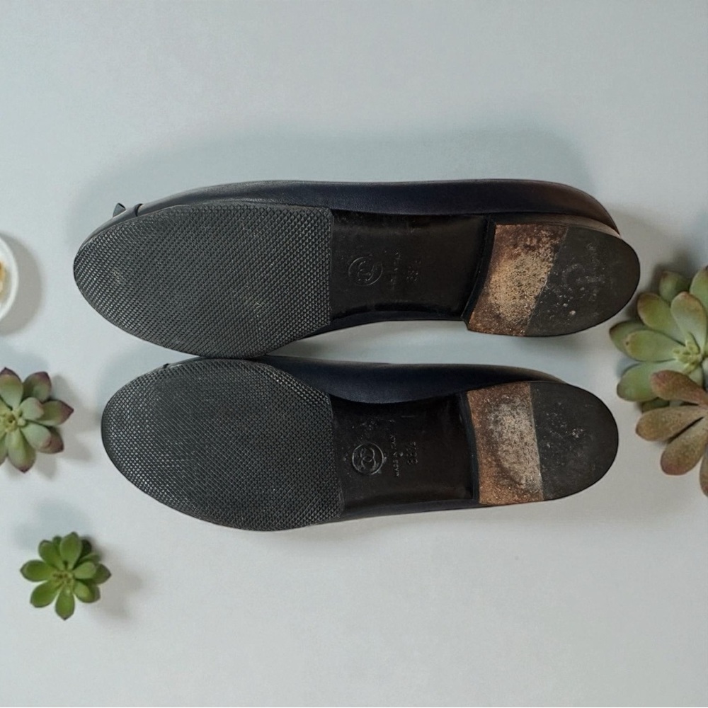 CHANEL Camelia Flats with Floral Accent - Picture 5 of 5